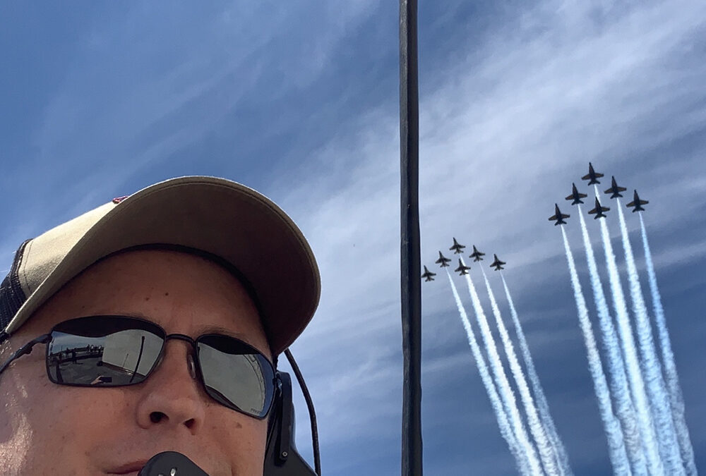 Salute To America Flyover: Lt Col Chris “NIKE” McAlear