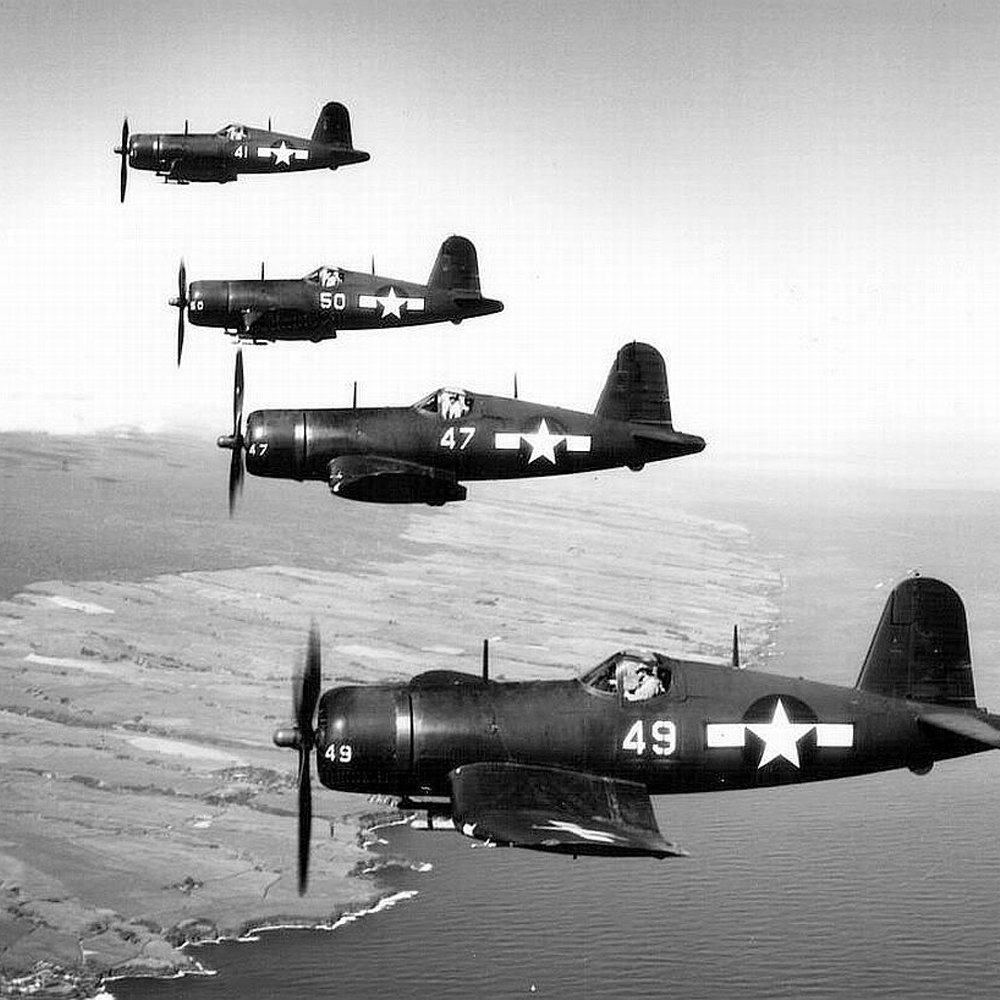 3 January 1944: Maj. Gregory Boyington shot down four enemy airplanes ...