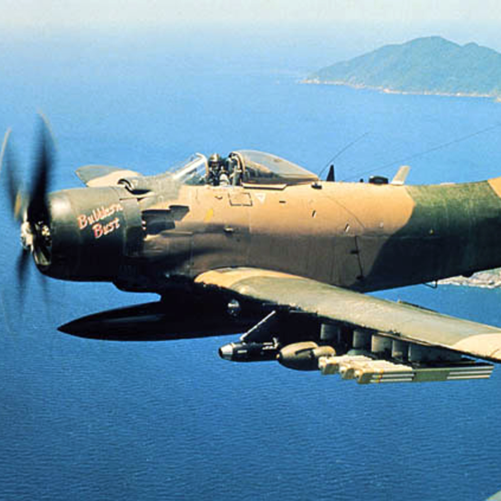 The Douglas A 1 Skyraider First Flight 18 March 1945 Eaa Warbirds Of America