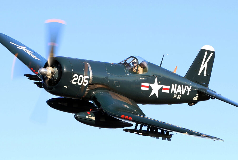 Live Stream Broadcast! The F4U-4 Corsair July 26 at 10am CST / 7pm EST