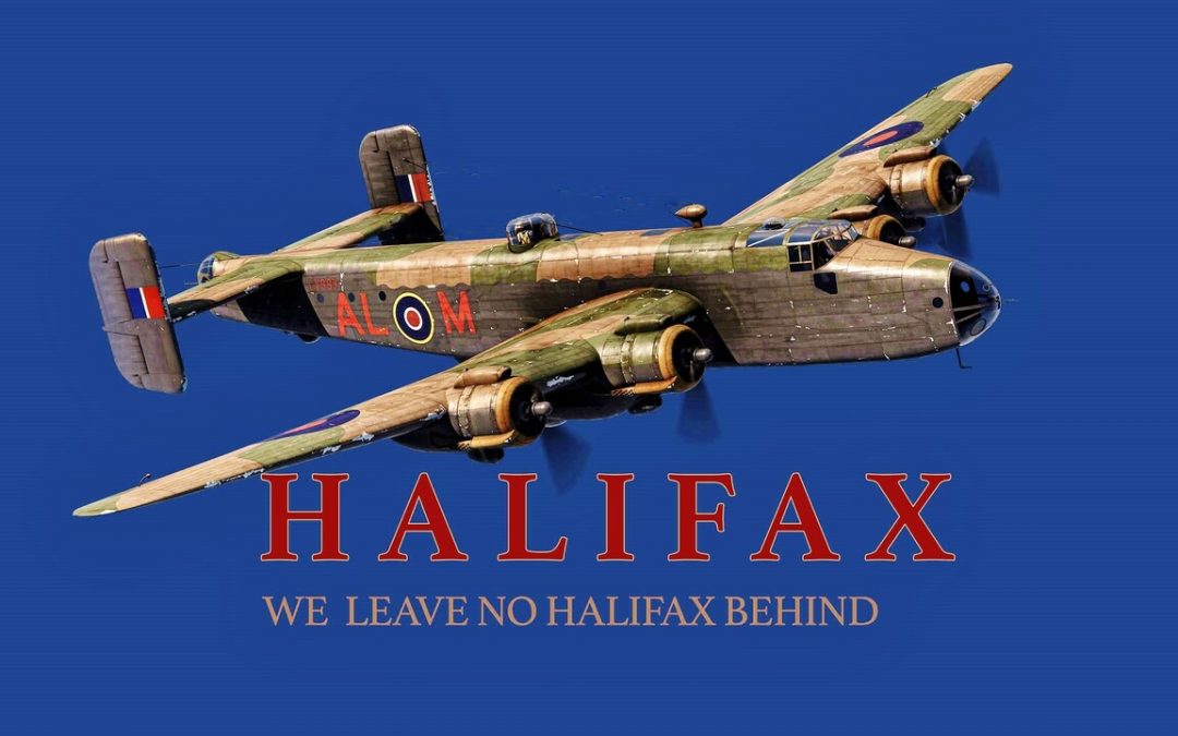 Restoration of RCAF Halifax Bomber