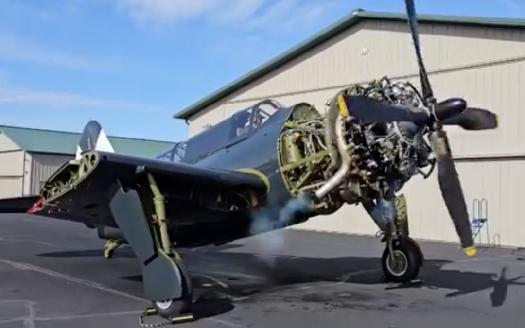 Fagen Fighters SB2C-5 Helldiver – First Engine Runs!