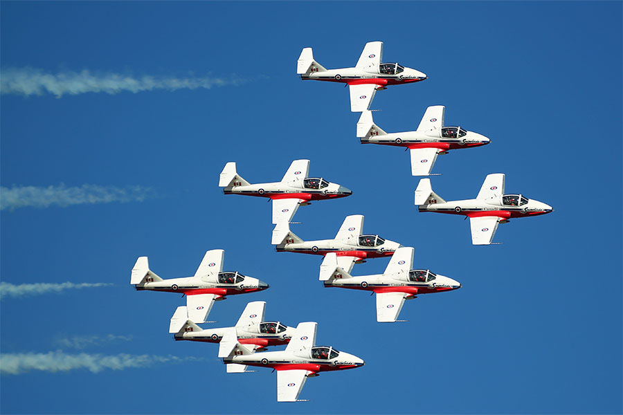 The Canadian Forces Snowbirds to perform at Airventure 2024