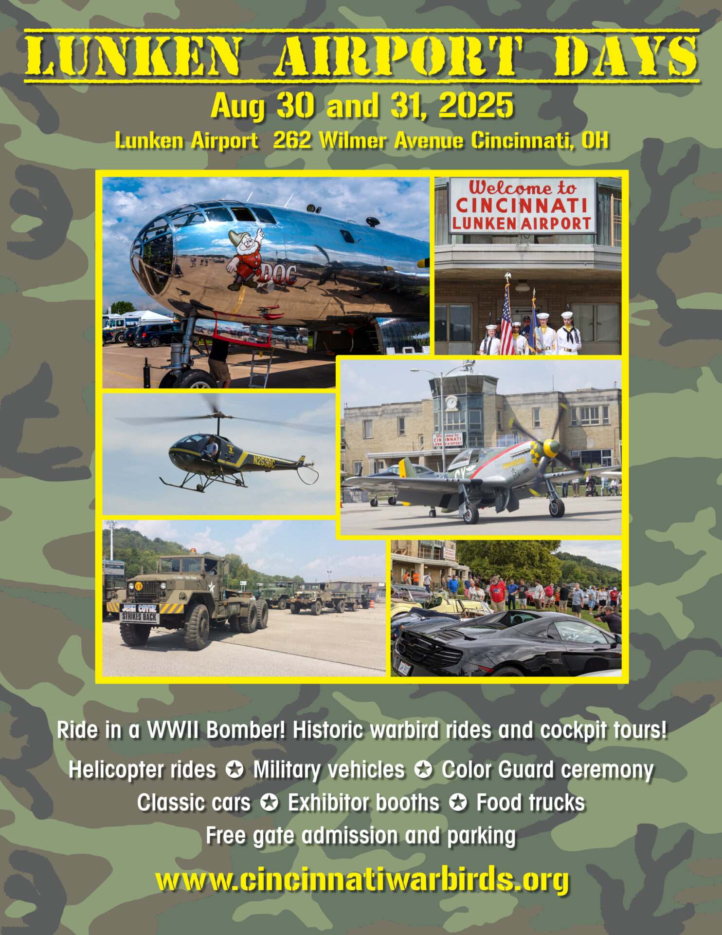 Lunken Airport Days Open House & History Restored Tour | EAA Warbirds ...